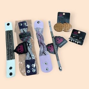 Paparazzi NEW Six (6) Piece Jewelry Bundle Embellished Bracelets & Earrings